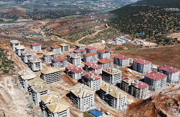 İMAJ ALTYAPI PAZARCIK TOKİ 1350 ADET KONUT